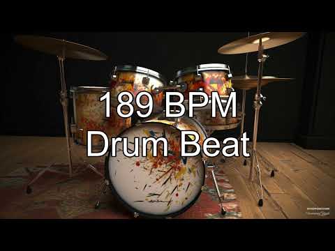 189 BPM Funk Drum Beat For Musical Practice