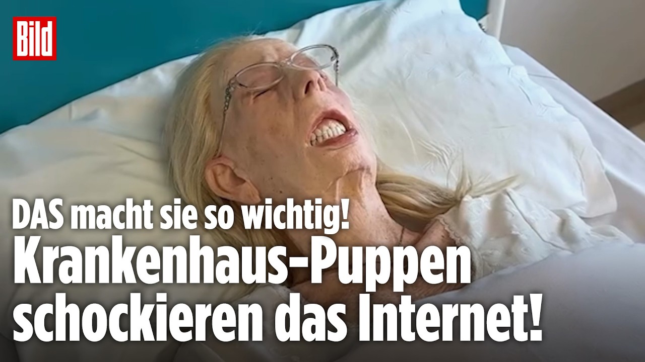 HIGHTECH-DUMMIES: Vor DIESEN Krankenhaus-Puppen gruselt sich das Internet!