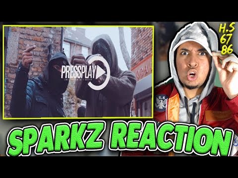 H.S. & 67 DISS!! #410 Sparkz - That's Funny (Music Video) REACTION (NY) & 86 NO Skengdo AM ?
