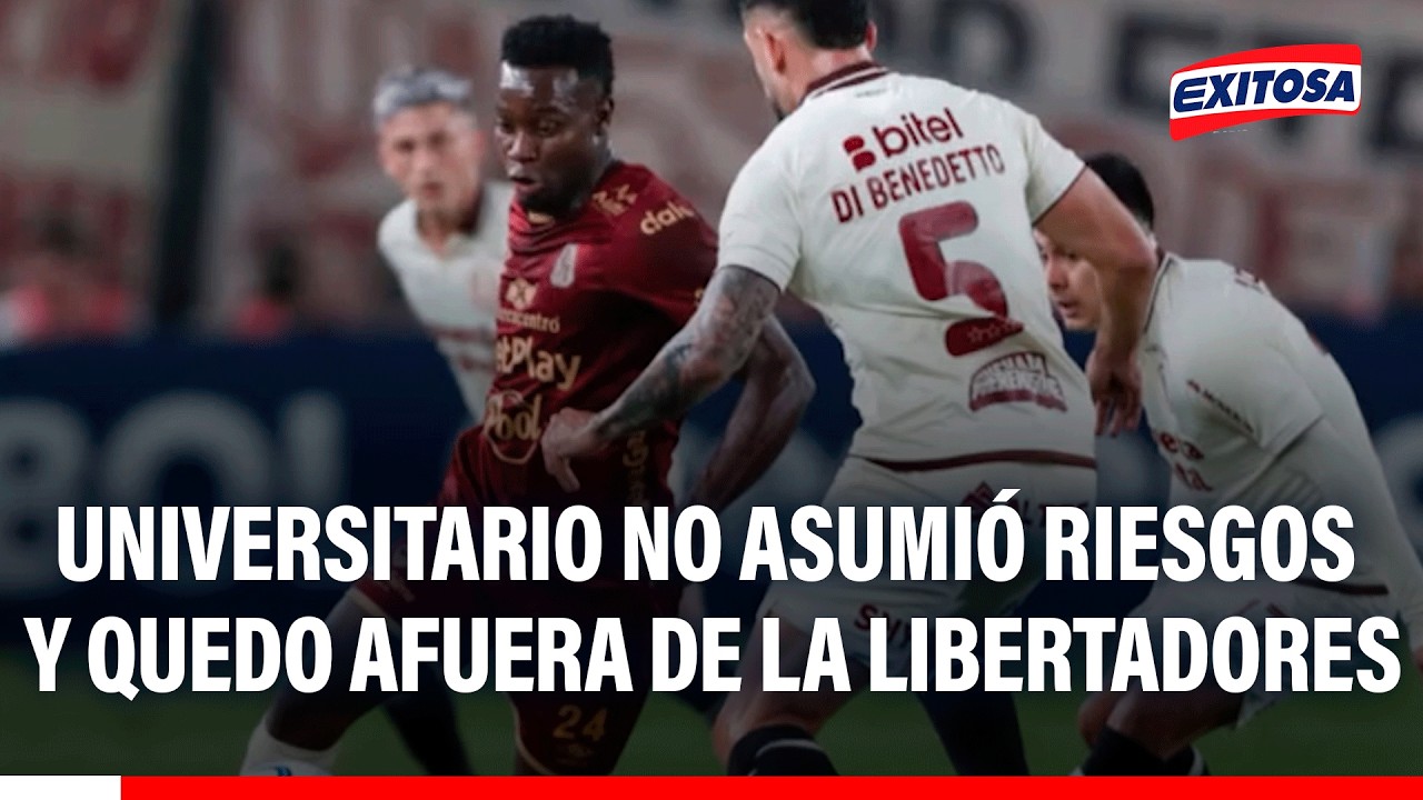 🔴🔵 Universitario se queda sin competencia internacional: Asumió pocos riesgos y no pudo ante Tolima