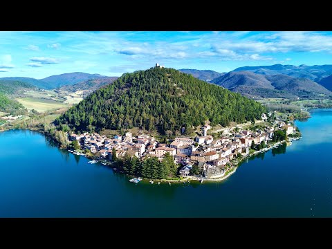 Lago di Piediluco visto dal drone – Umbria dall’alto 