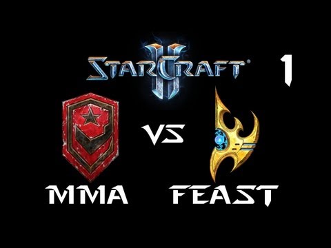 StarCraft 2 - MMA [T] vs Feast [P] G1 (Commentary)