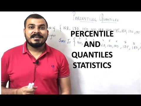 STATISTICS- PERCENTILES and QUANTILES