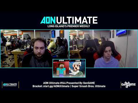 GuyGuy (Luigi) vs GuitarLord (R.O.B./Steve) | AON Ultimate #144 Winners Quarter-Final