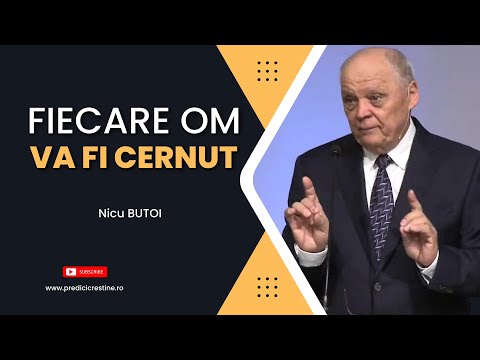 Nicu Butoi - Fiecare om va fi cernut - predici creștine