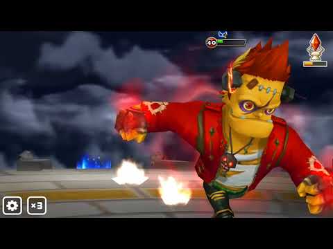 Summoners War Arena against a 4 op nat 5 defense using a budget 14 stars team.