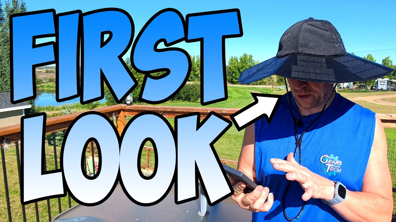 Checking Out the Ecoflow Solar Hat ~ Full Unboxing and Review