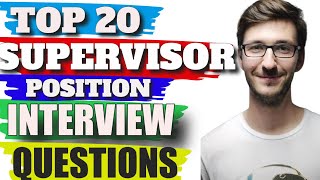 Interview Questions For a Supervisor Position