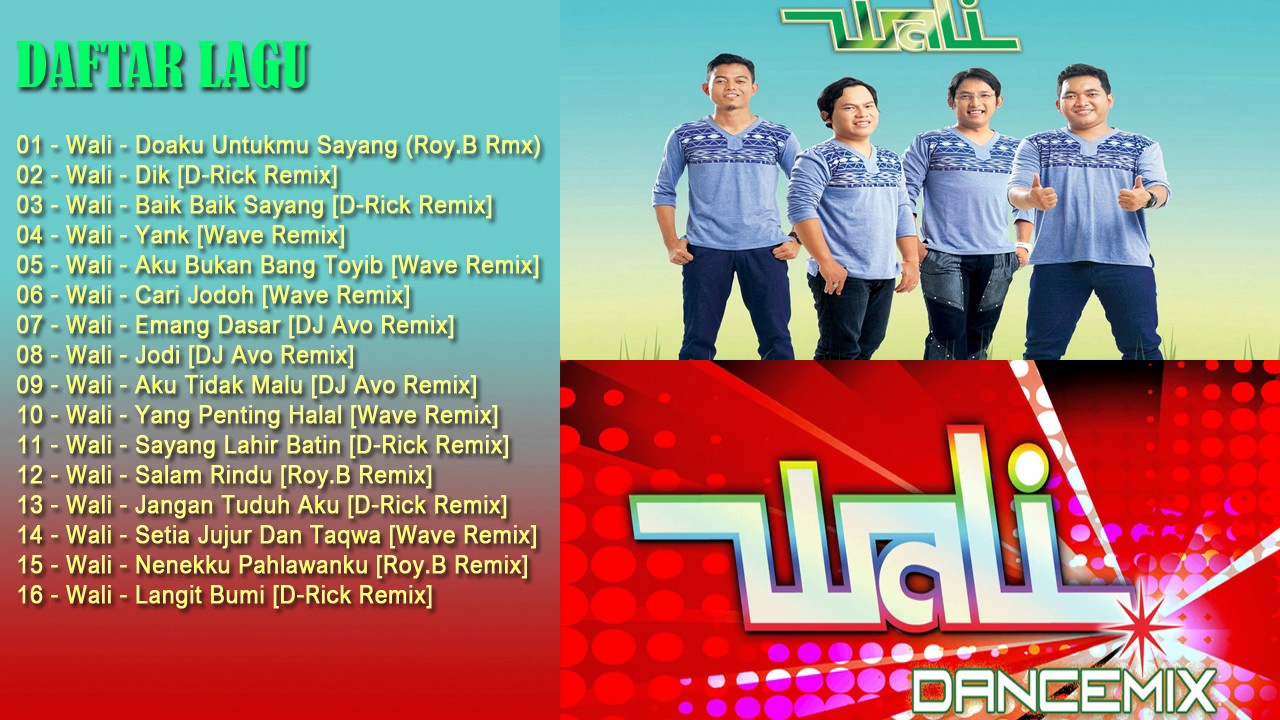 LAGU WALI REMIX TERBARU | LAGU REMIX TERBAIK 2017