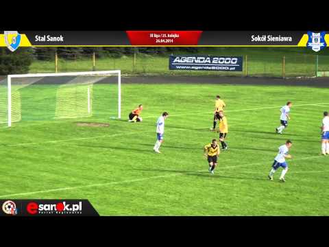 Stal Sanok - Sokół Sieniawa 1:1 (26.04.2014)