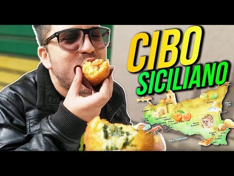MANGIANDO CIBO SICILIANO! ARANCINE O ARANCINI?? w/ IlluminatiCrew