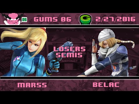 GUMS06 Singles (Loser's Semis) - Marss (ZSS) vs belaC (Sheik)
