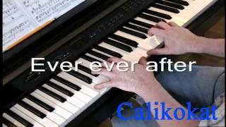Ever Ever After (Slow version) - Enchanted - Piano