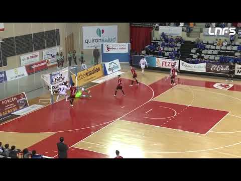 Gol Álvaro (0-2) Fútbol Emotion Zaragoza - Naturpellet Segovia. J19, 1Div. LNFS