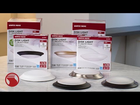  LED CCT Selectable Disk Lights