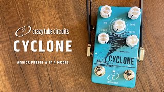 Video thumbnail for Crazy Tube Circuits Cyclone Analog Phaser (with 4 modes) by Do Noise