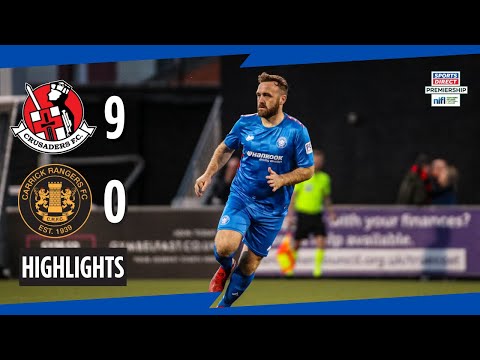 HIGHLIGHTS | Crusaders 9 - 0 Carrick Rangers