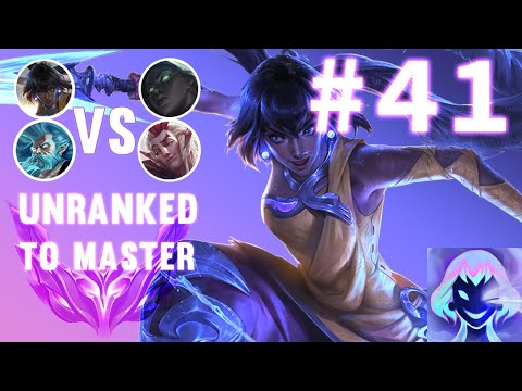 It's So Hard To Play Into Senna Rakan... Rank 1 Nilah Euw Unranked To Masters Education Episode 41