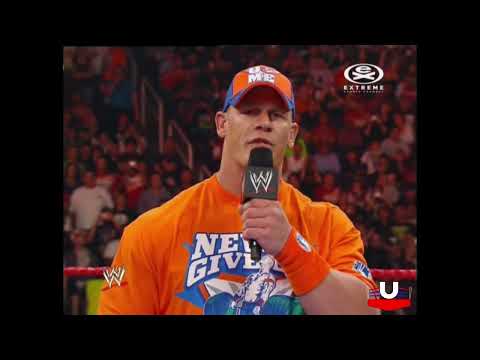 WWE Raw 05.04.2010: Batista, John Cena i Jack Swagger segment - PL