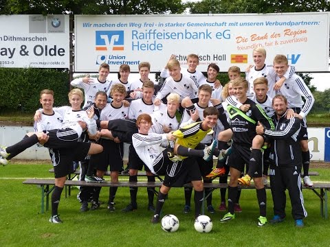 SHL-A-Junioren ☆  U19  Heider SV - Eintracht G.Grönau 4-0 (2 -0)  26. Pktsp. Saison 13/14