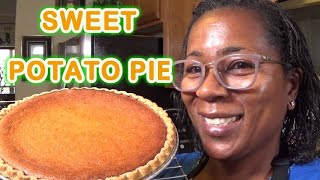 Sweet Potato Pie | Like My Mama Used To Make It | Easy Recipe | Thanksgiving Series 2020 | Video #2