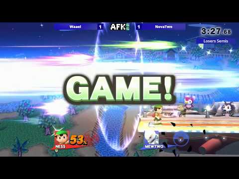 AFKgg 25 - Waael (Ness) vs NovaTwo (Ness) - Losers Semis