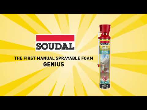 Soudal Sprayable Insulating Foam video