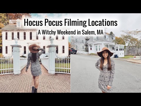 SALEM, MASSACHUSETTS | HOCUS POCUS Filming Locations | A Witchy Weekend in Salem, MA