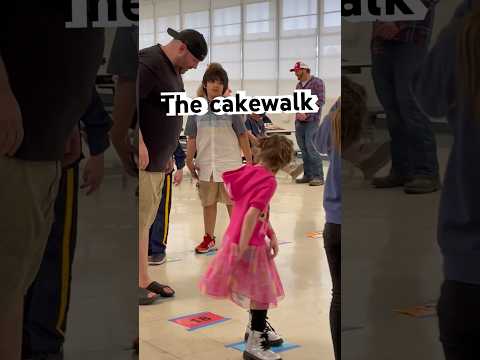 What is this game? The cake walk, Chris and Austin entered to win a cake ￼/ Chris And Nima