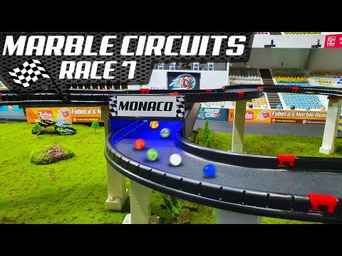 MONACO GRAND PRIX R7 - MARBLE CIRCUITS 2022 by Fubeca's Marbles Runs