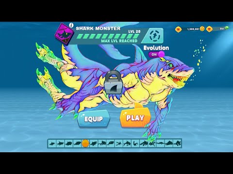 SHARK MONSTER COMING TO HUNGRY SHARK EVOLUTION?- Hungry Shark Evolution