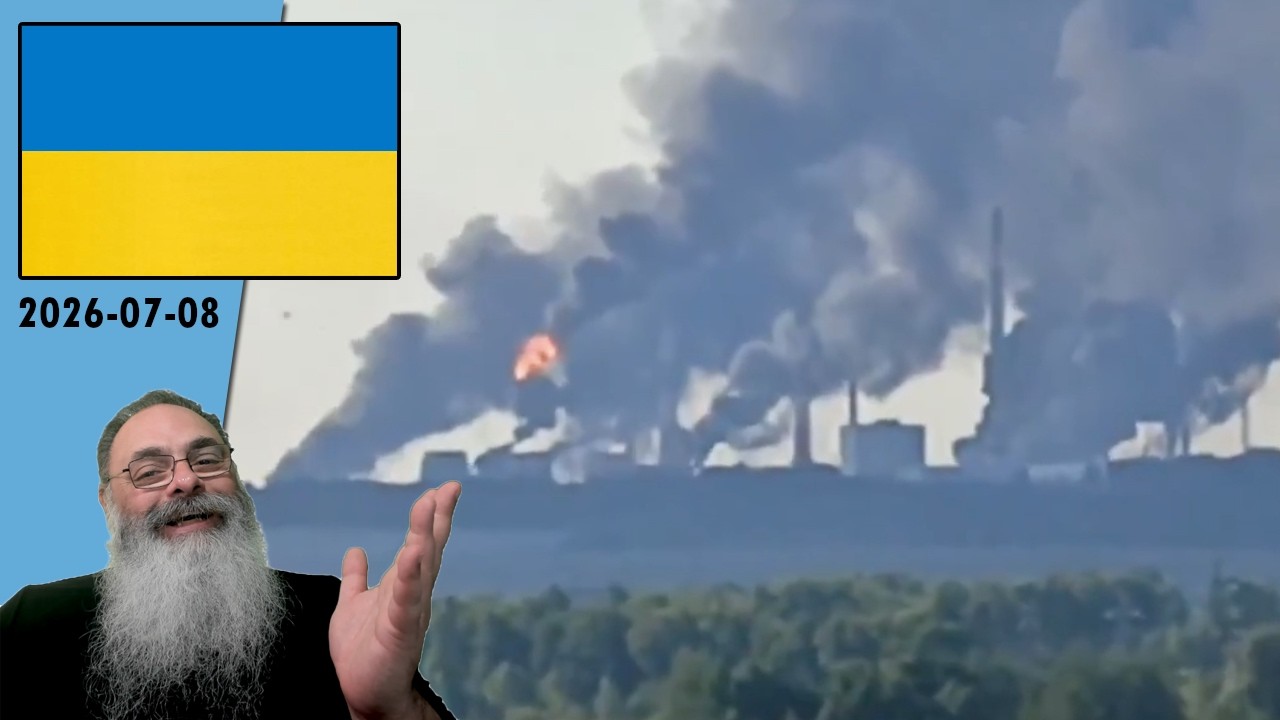 #Ucrânia 2026-07-08: UCRÂNIA atinge REFINARIA de SARATOV e várias ESTAÇÕES de BOMBEAMENTO RUSSAS