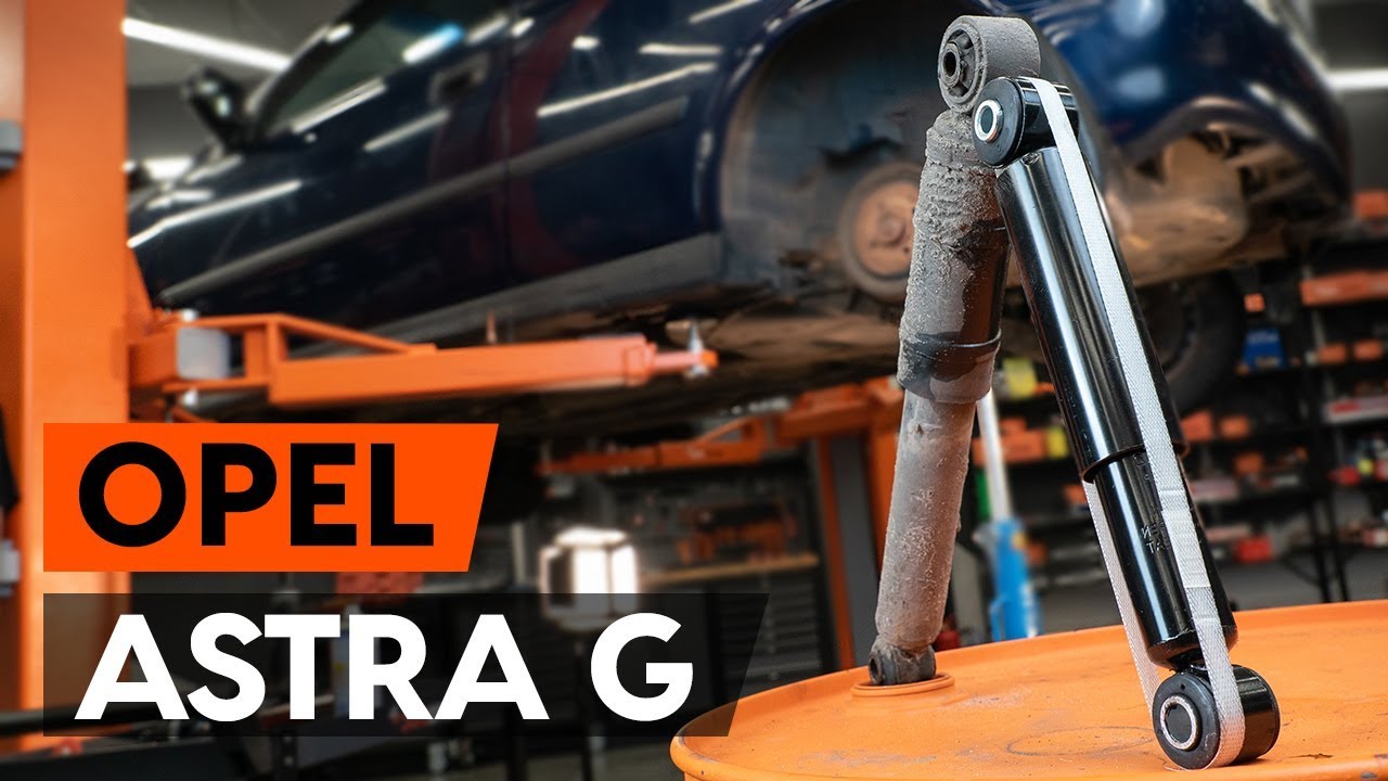 Udskift støddæmper bag - Opel Astra G F48 | Brugeranvisning