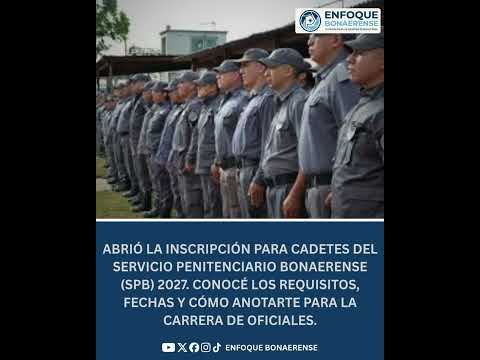 #ProvinciaBA | 🚨 ¡ATENCIÓN! ABRIÓ LA INSCRIPCIÓN PARA CADETES DEL SPB 2027 👮‍♂️🇦🇷
