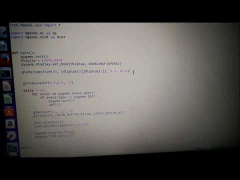 Perspective projection OpenGL