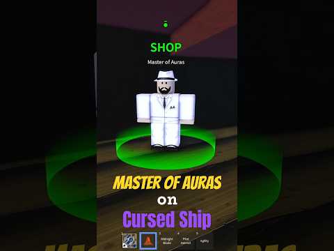 Finding Master of Auras Location in Cursed Ship of Blox Fruits #roblox #bloxfruits