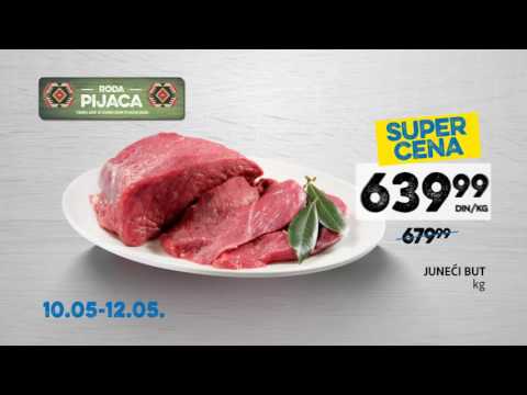 RODA: sveže i povoljno na našoj pijaci 10. - 12.05.2016.