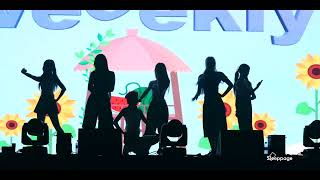 240815 위클리 Weeekly Full Cam @ 자유MZ축제 By Sleeppage