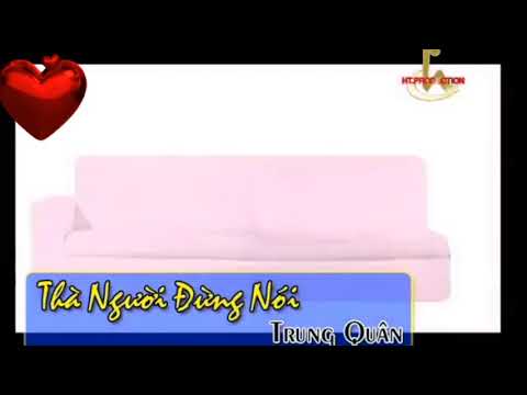 ✅Karaoke Thà Người Đừng Nói - Đan Trường- Beat Gốc