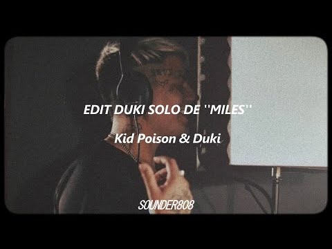 Duki - Miles / lyrics