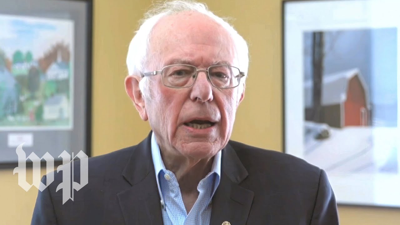 Sanders’s dropout speech, in 3 minutes