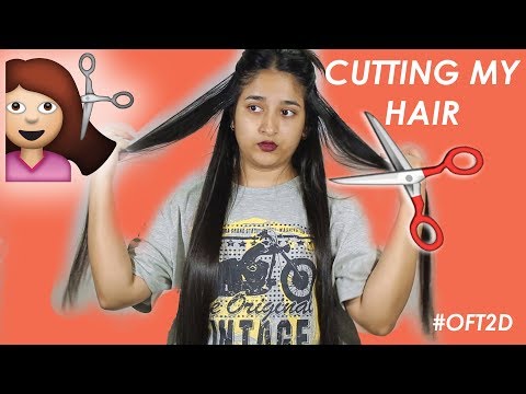 HOW I CUT MY SUPER LONG HAIR | Ishma #OFT2D Video