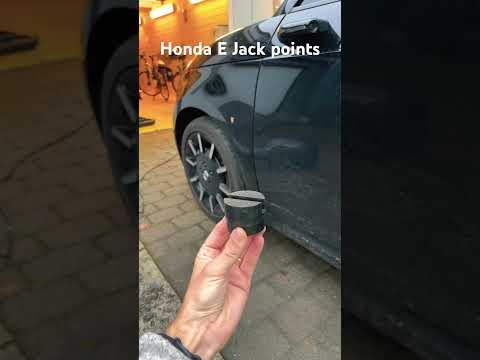 Thumbnail for Honda E Jack points and tyre change by Honda e