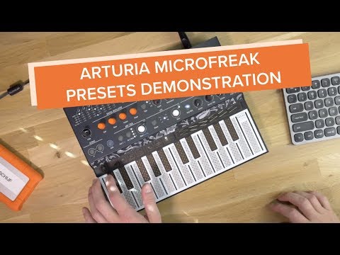 Arturia MicroFreak preset audio only demo!