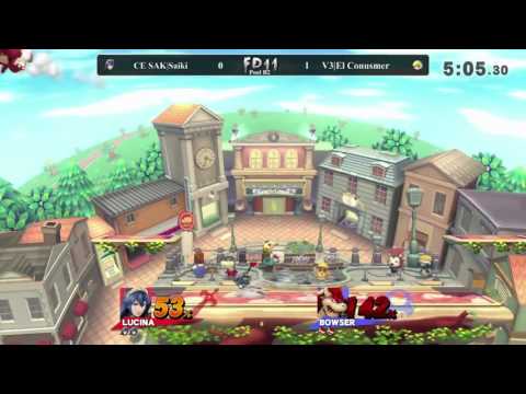 FD11 Singles Pools - CE SAK|Saiki (Lucina) vs V3|El Conusmer (Toon Link/Bowser)