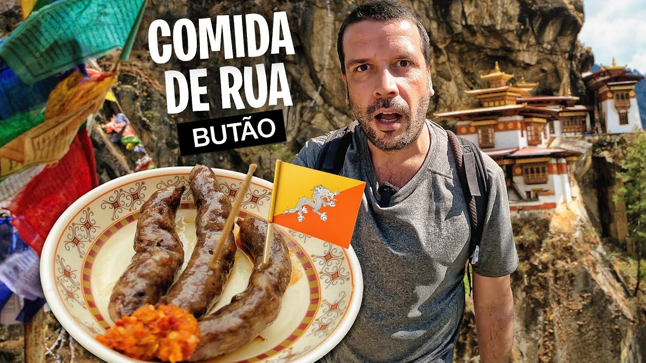 Provando 25 COMIDAS TÍPICAS no Butão 🇧🇹 [Documentário Completo]