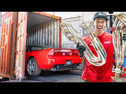 Abandoned NSX FIRST START with FULLY Built Engine, Supercharger & CRAZY JDM Exhaust!