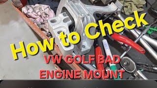 VW / Audi Engine Mount (M.G) Failure | Why Your Car Vibrates