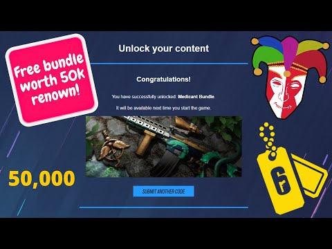 How to unlock the Medicant Bundle for FREE with HP! | Rainbow Six Siege