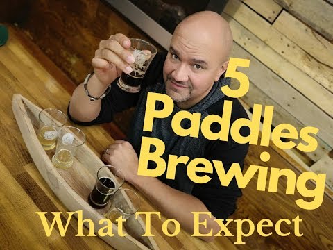 5 Paddles Brewing - What To Expect - Craft Beer Tour in Whitby Ontario